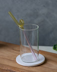 Twirled Glass Straws