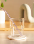 Curved Glass Straws