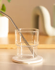 Curved Glass Straws