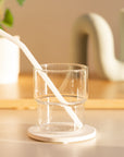 Curved Glass Straws