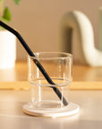 Curved Glass Straws