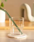 Curved Glass Straws