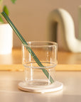 Straight Glass Straws