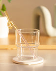 Twirled Glass Straws