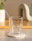 Straight Glass Straws