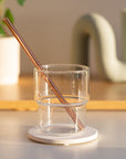 Straight Glass Straws