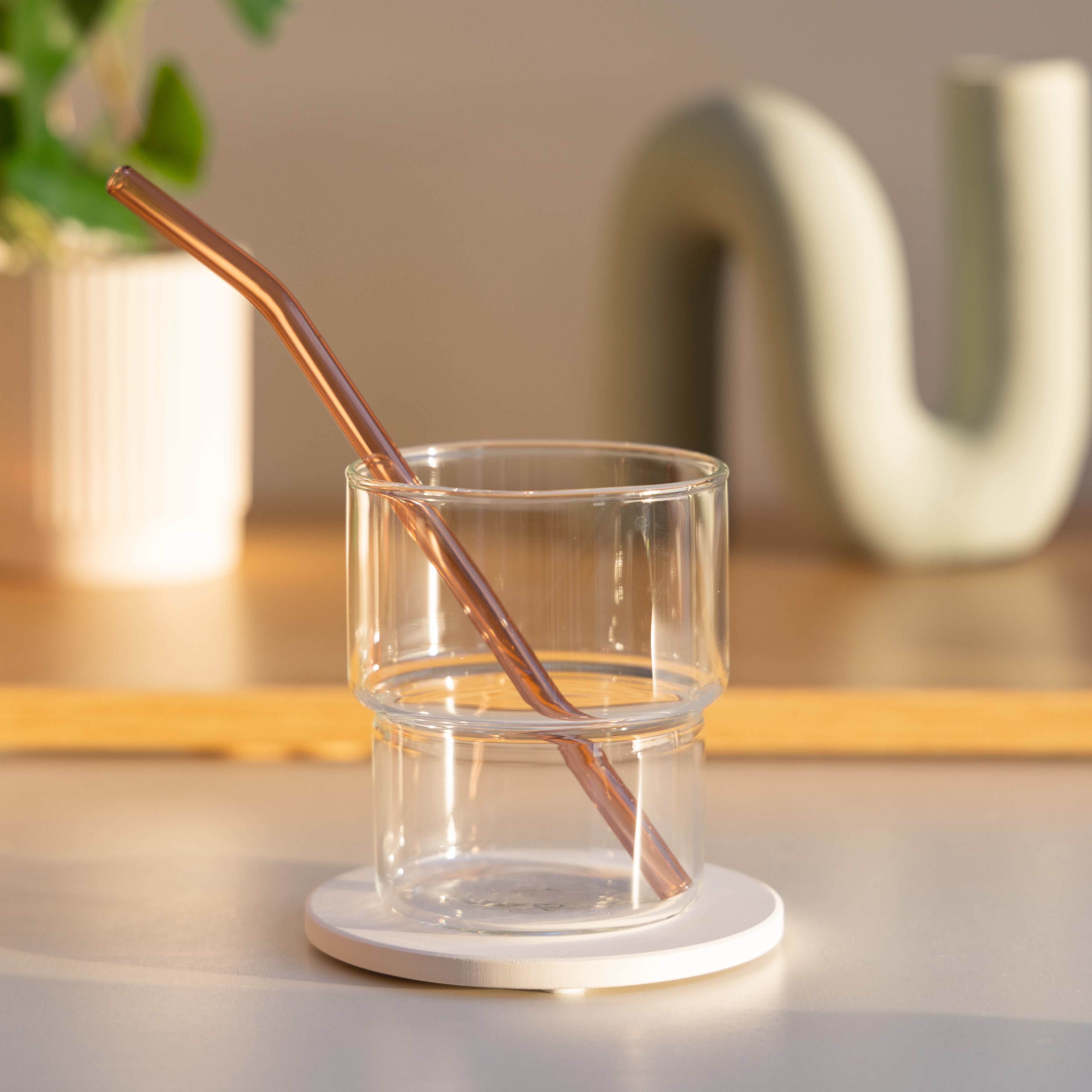 Curved Glass Straws